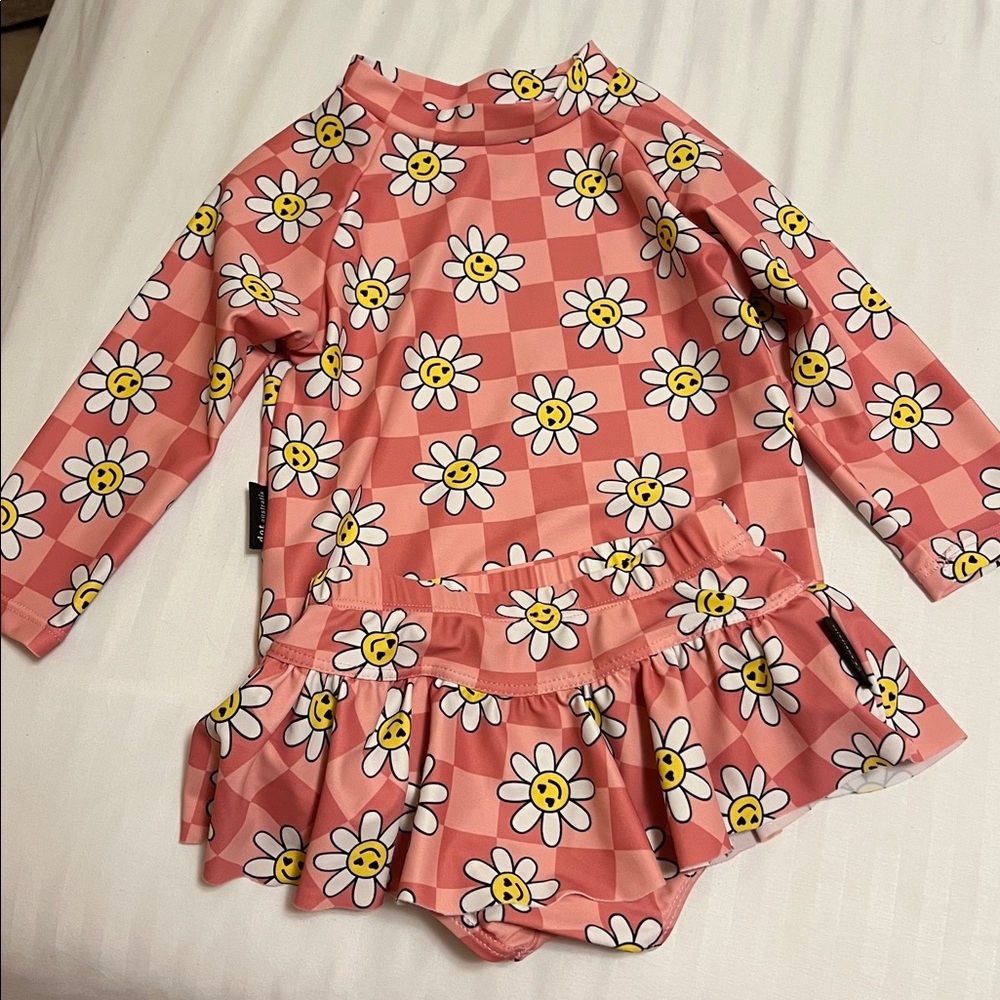 Two-Piece Rashguard Swimsuit